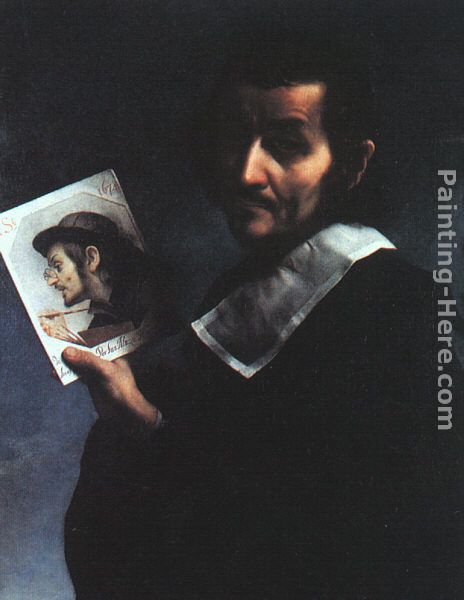 Portrait of Ainolfo de' Bardi painting - Carlo Dolci Portrait of Ainolfo de' Bardi art painting